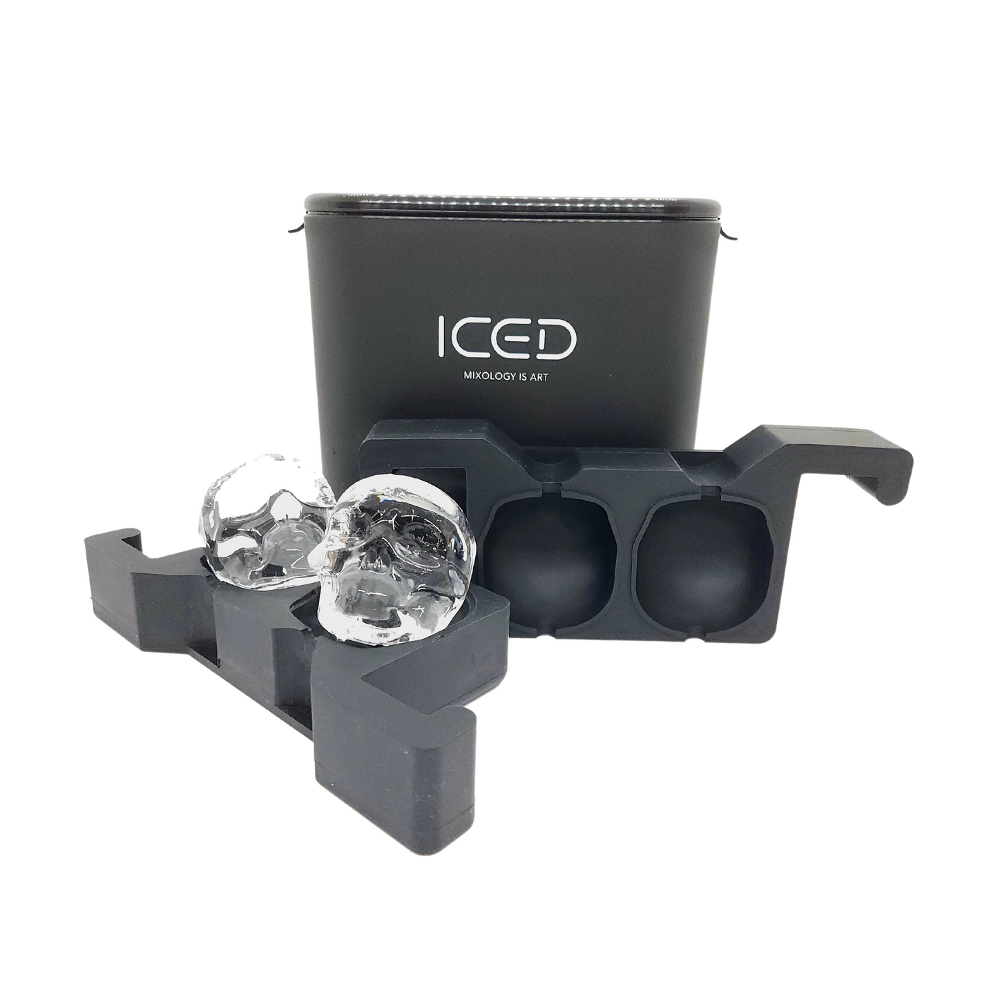 Crystal Clear Ice - Deluxe 2 Skull Kit