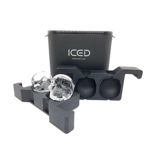 Crystal Clear Ice  - Deluxe 2 Skull Kit