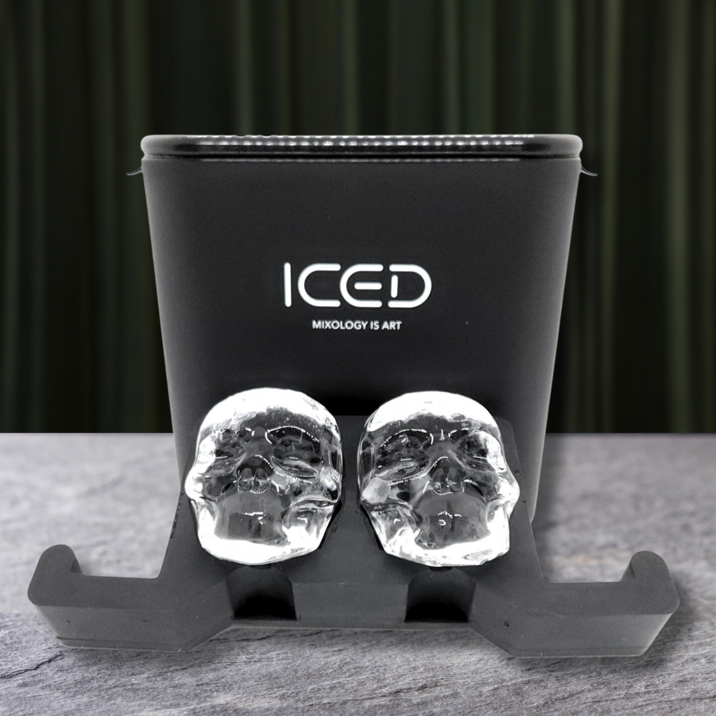 Crystal Clear Ice  - Deluxe 2 Skull Kit